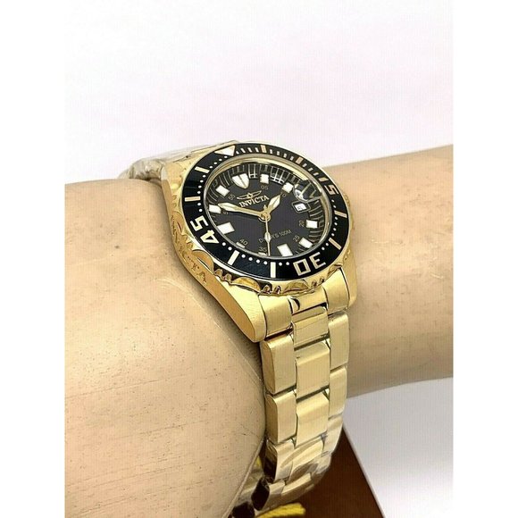 Invicta Women\'s Gold and Black Dive Watch main image 4